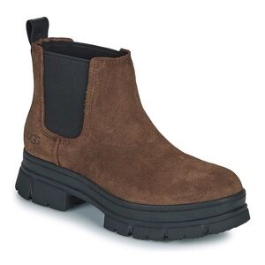 UGG Chocolate Suede Chelsea Boots